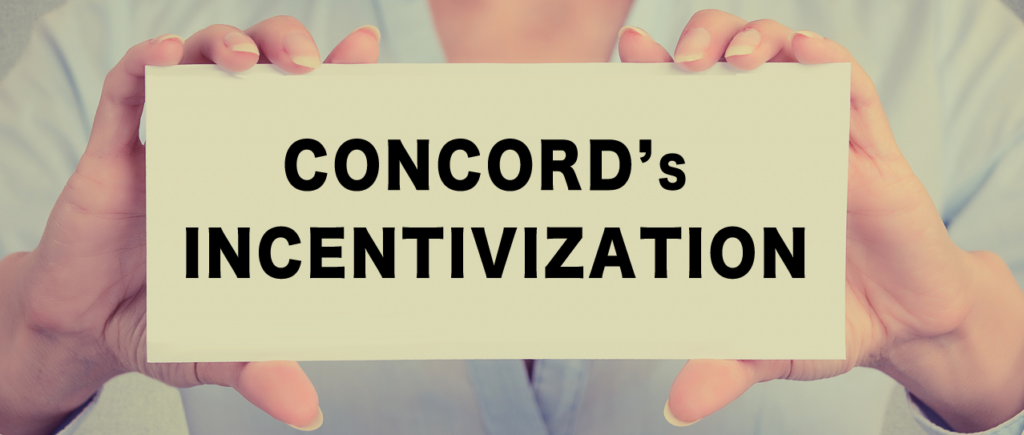 Concord Incentivization